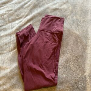 Burgundy Leggings